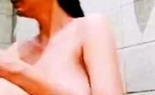 Sexy Indian Beauty Stripping Nude Taking Bath