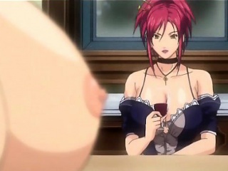Hentai MILF riding fat cock up her ass hole