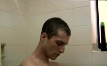 Gay Homos Sex Tapes Once The Shower Is Over, He Dries Hims