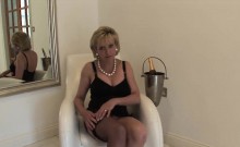 Unfaithful British Mature Lady Sonia Shows Off Her Gigantic