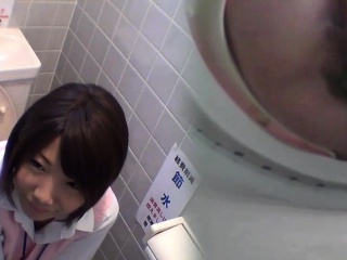 Strange oriental pissing