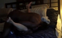 Wife Looks At Cuck Hubby While Bbc Fucks Her. Noisy Gal!