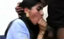 Indian Girl Loves To Suck Hard Black Cock