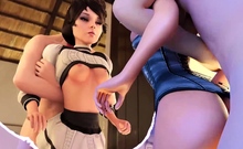 Games Slutty Characters with Big Nice Butt Wants Anal