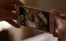 Son Sexting With His Perv Stepmom Without Knowing