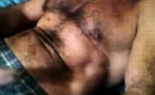 Moustache dady jerking off (no cum)