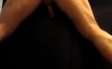 Couch Back Humping Cum