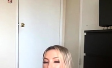 Hot Blondes Ass Loves Toys And Dicks