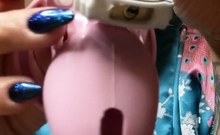 Amateur Foot Fetish Girlfriend Sucks and gives a Footjob
