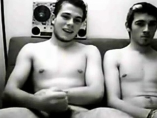 friends cumming together on cam