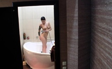 Solo Teen Showering