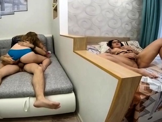 They Think They're Alone But I Cum Hard By Watching Them!