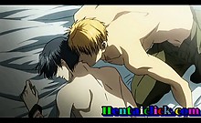 Cute Hentai Gay Hardcore Sex And Love In Bed