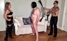 Mistress Courtneys Fetish Lair - Cuck Flogged And Busted