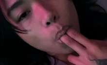 Amateur Asian GFsucking POV