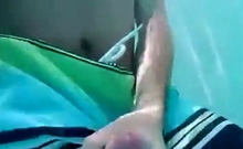 Public Pool Masturbation Caught On Tape