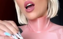 Blonde emo amateur solo masturbation