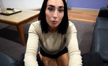 Hottest brunette solo webcam masturbation 2