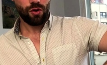 Deep blowjob for gay boy