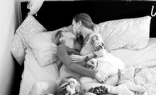 Amateur teens threesome
