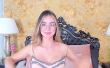 Blonde Cutie Fucks Her Sweet Hole