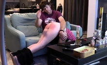 Candid Maintenance Spanking for Bunnie (REAL DISCIPLINE,