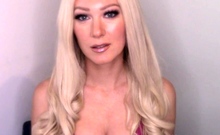 Big boobs milf masturbates with her dildo