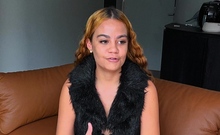 Average Looking Latina Model On Casting