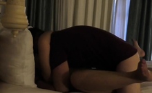 Blonde Amateur Couple Fucks in Public at a Hotel