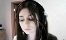Shy brunette homemade amateur webcam teen