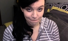 Brunette Solo Webcam Masturbation