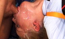 Pov Romanian Blowjob Cumshot