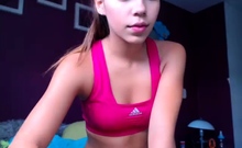 Amateur Webcam Teen Masturbates And Teases