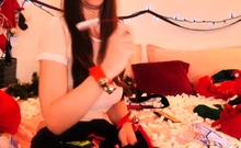 Webcam Asian chick anal masturbation tease