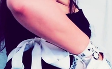 Great Big Boobs On Masturbating Redhead