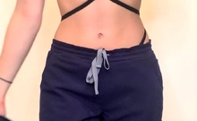 Blonde teen slavegirl Chaos tit tormented to tears