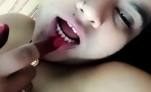 Indian Vlg Wife Boobs Pressing And Standing Fucking