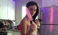Hot amateur teen butt plug solo play