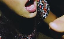 amateur blowjob cumshot finish in her mouth