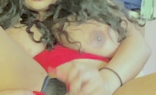 Brunette Big Boobs Dildo Webcam