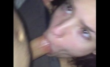 Amateur girlfriend homemade pov blowjob