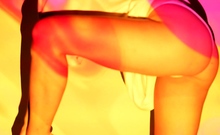Kinky milf redheads anal solo dildo masturbation