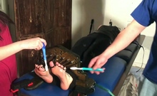 Black Amateur Explore Hot Foot Fetish