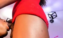 Wet and messy amateur blowjob and handjob