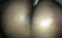 Black Bareback Amateur Takes Big Cock