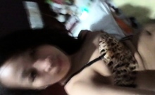 Striptease by an Amateur Cute Chinese Girl