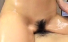 Sloppy Japanese Massage with an Amateur Asian