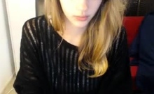 Close Up With Teen Pussy Pleased With Dildo And Vibrator