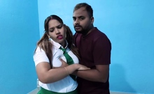 Big Boobs Desi Indian 18 Year Old Bhabhi