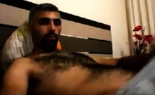 Hairy Horny Daddy Strokes His Big Cock